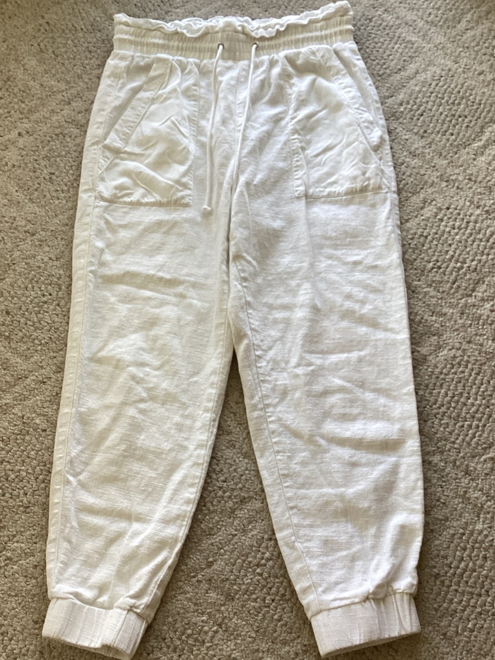 Blanknyc casual pants Coastal grandmother Boho chic Minimalist summer S